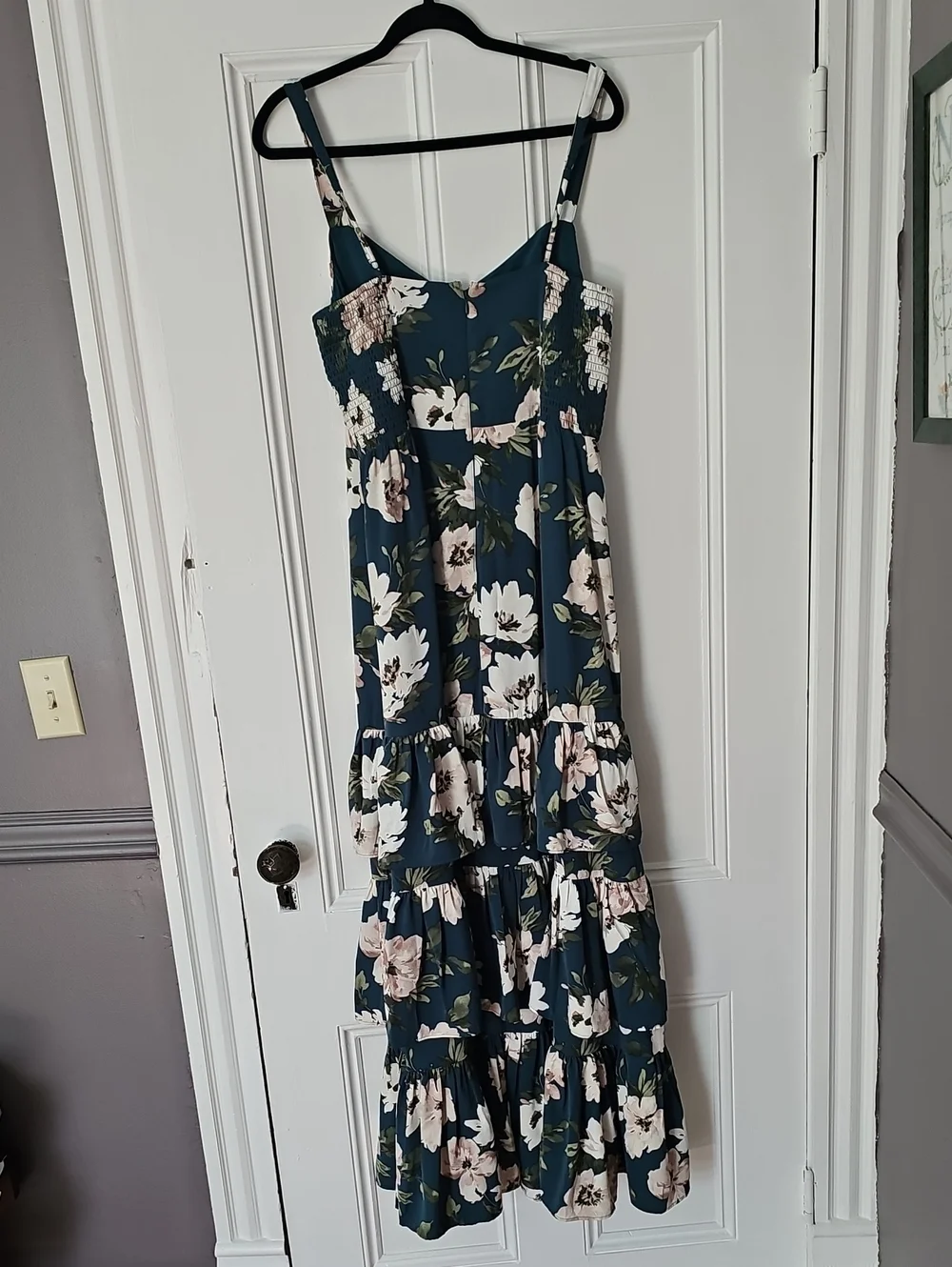 Abercrombie & Fitch Floral Tiered Maxi Dress